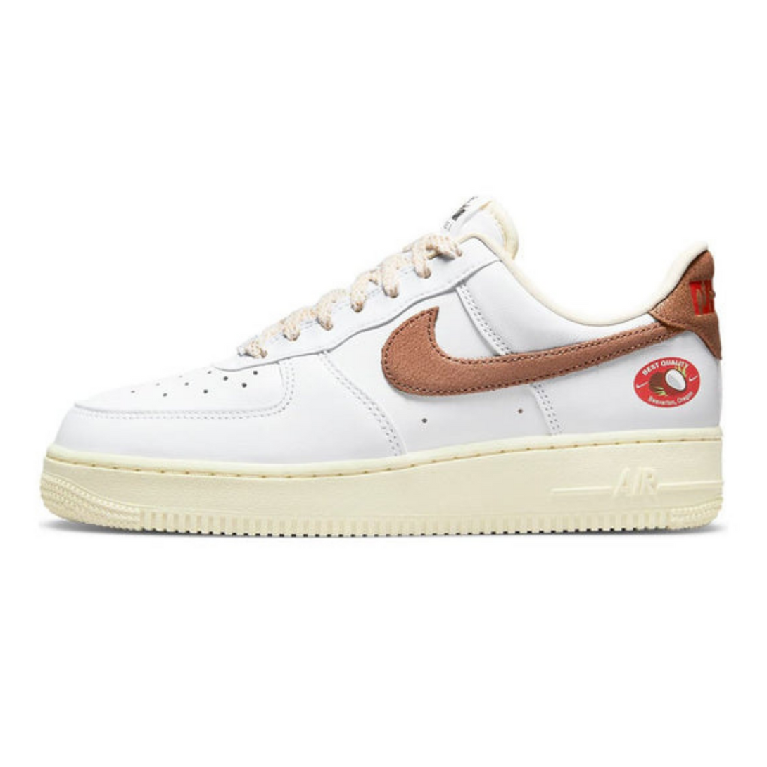 Nike Air Force 1 Low '07 LX 'Coconut'- Streetwear Fashion - helmiss.com