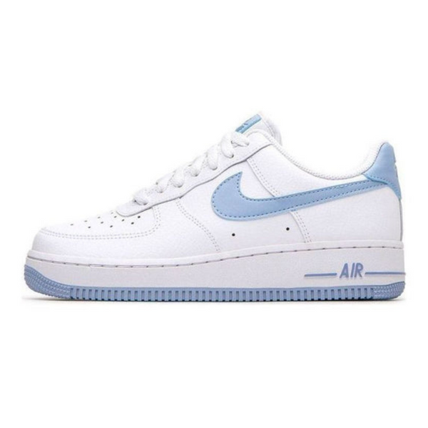 Nike Air Force 1 Low '07 Patent 'Light Armory Blue'- Streetwear Fashion - helmiss.com