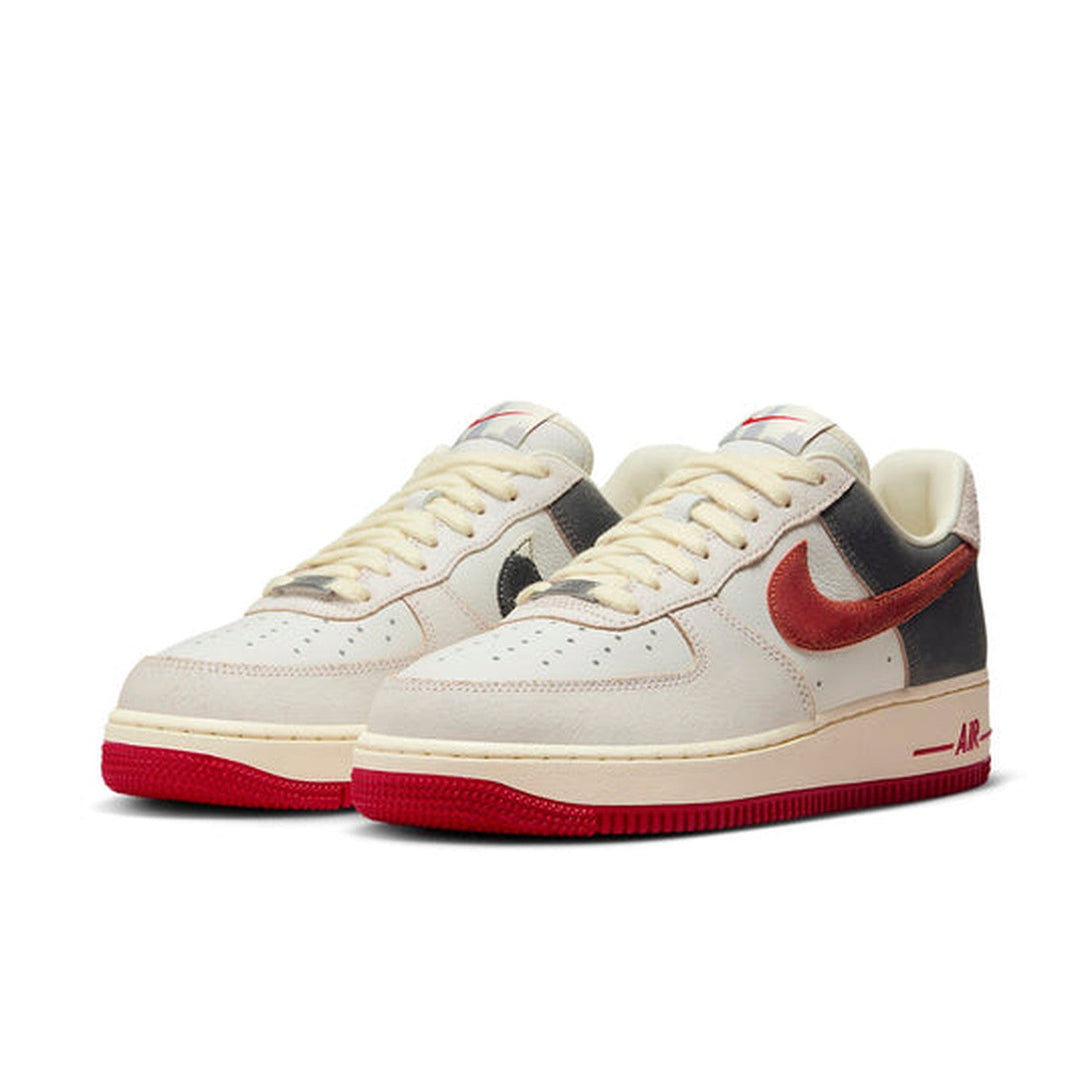 Nike Air Force 1 Low '07 Premium 'White Gym Red'- Streetwear Fashion - helmiss.com