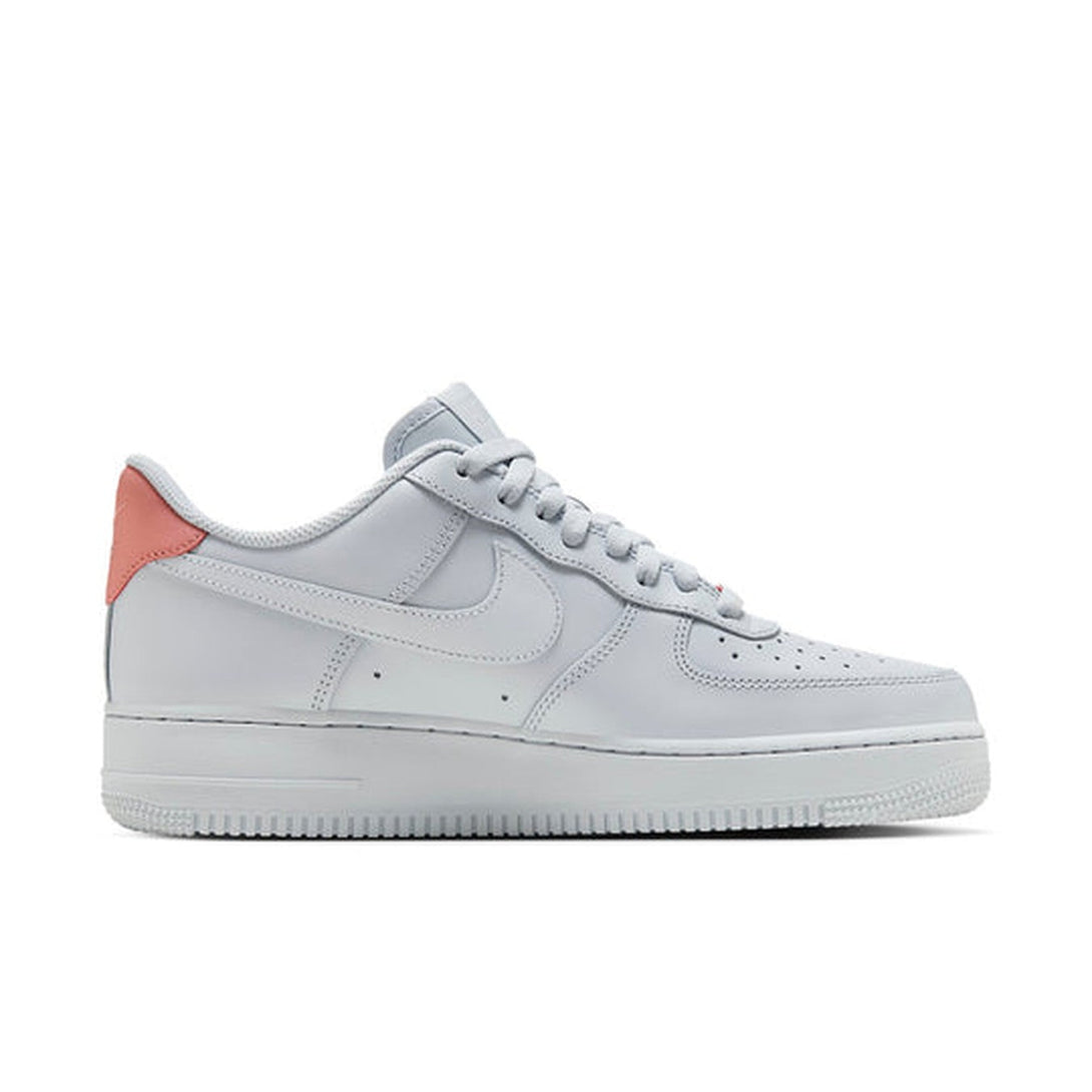 Nike Air Force 1 Low '07 'Pure Platinum Red Stardust'- Streetwear Fashion - helmiss.com