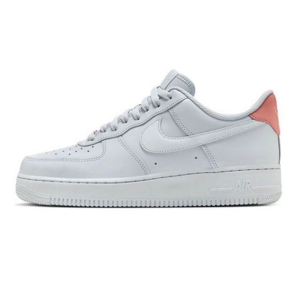 Nike Air Force 1 Low '07 'Pure Platinum Red Stardust'- Streetwear Fashion - helmiss.com