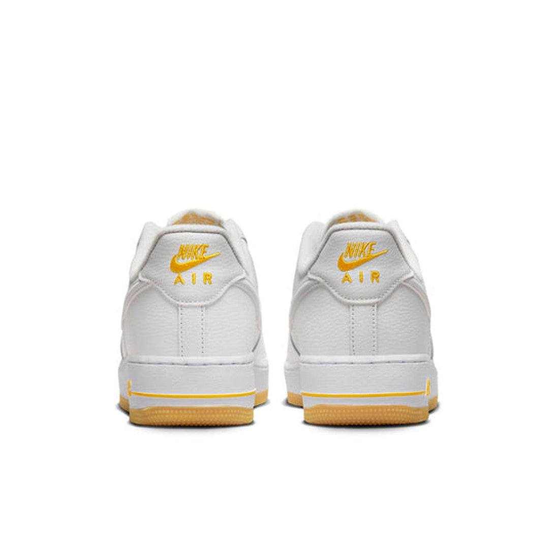 Nike Air Force 1 Low '07 'White University Gold Gum'- Streetwear Fashion - helmiss.com