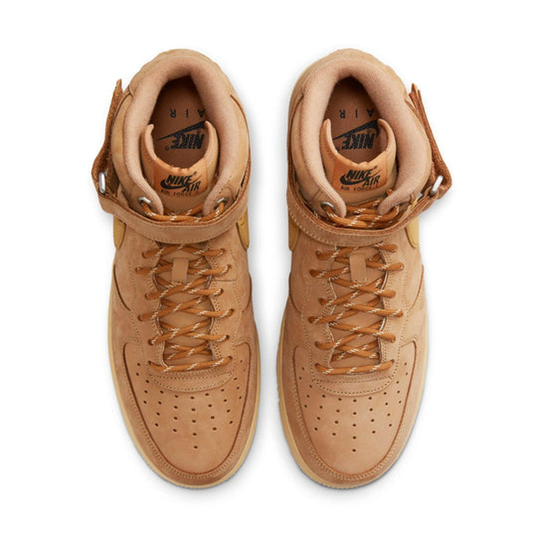 Nike Air Force 1 Mid '07 'Flax'- Streetwear Fashion - helmiss.com