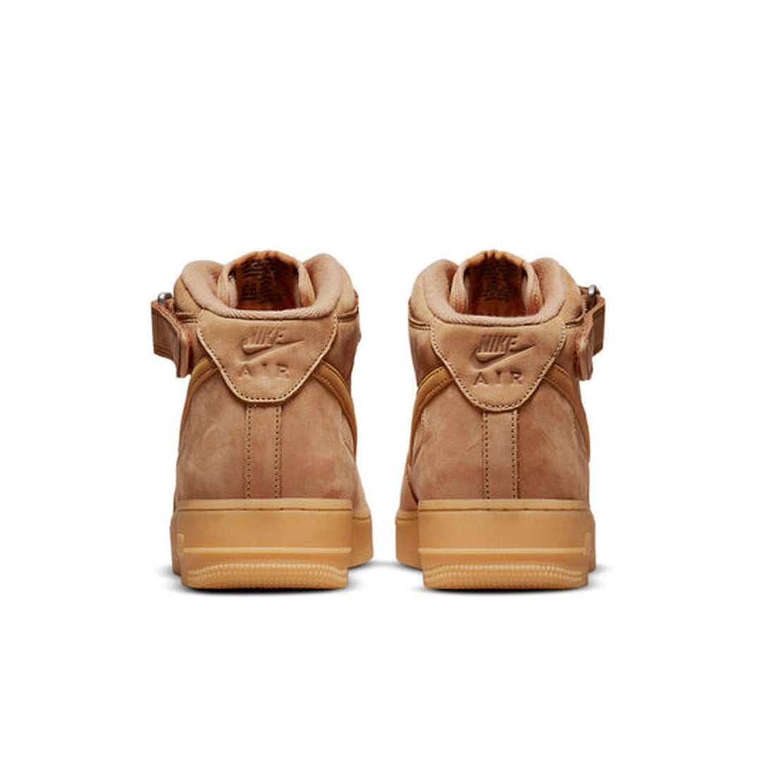 Nike Air Force 1 Mid '07 'Flax'- Streetwear Fashion - helmiss.com