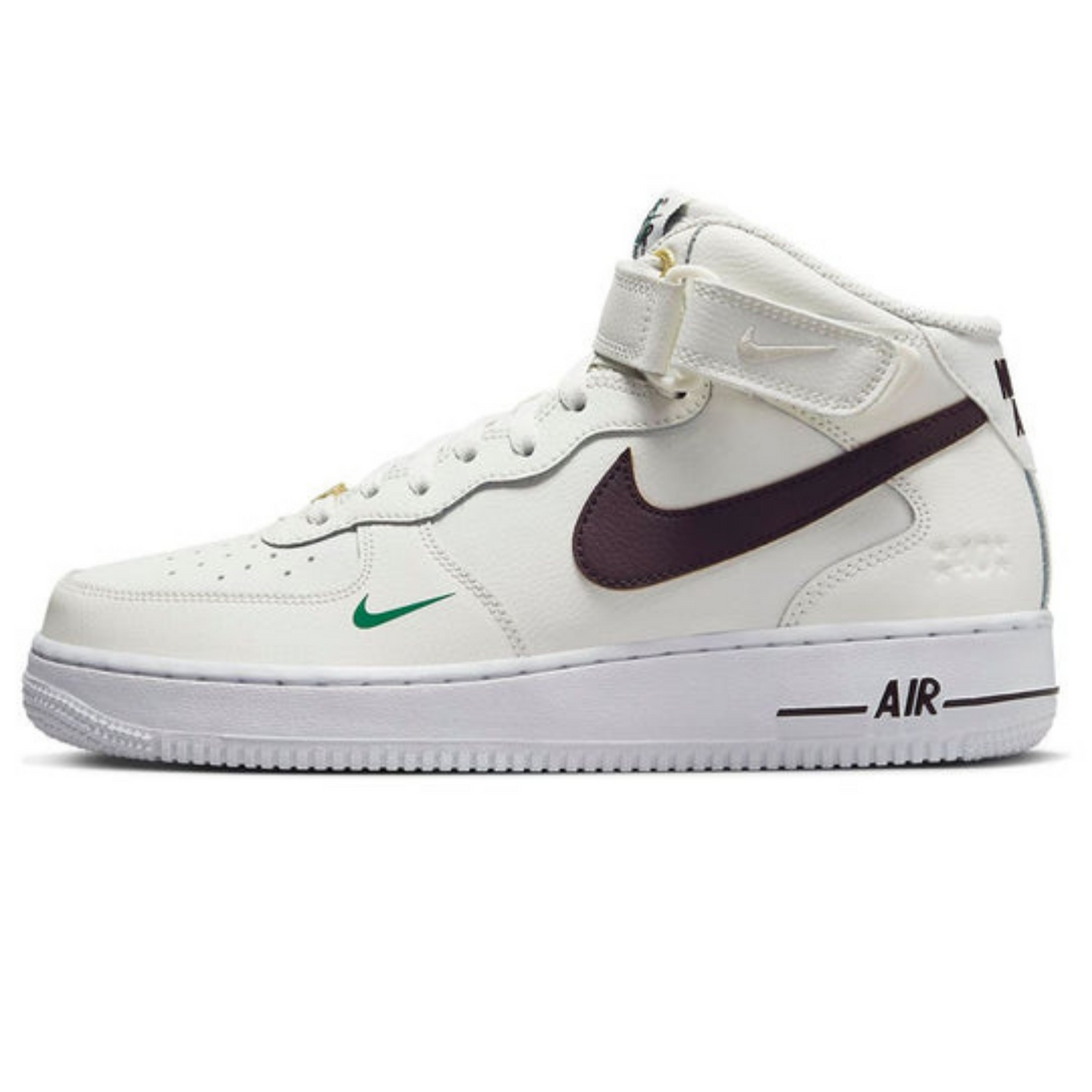 Nike Air Force 1 Mid '07 LV8 '40th Anniversary - Sail Brown Basalt'- Streetwear Fashion - helmiss.com