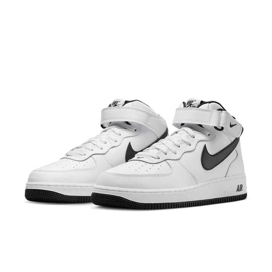 Nike Air Force 1 Mid '07 'White Black'- Streetwear Fashion - helmiss.com