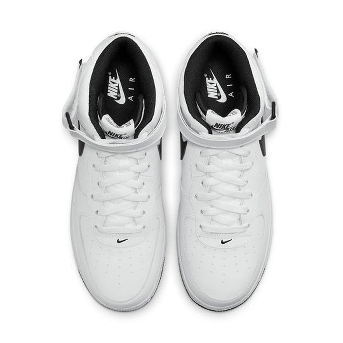 Nike Air Force 1 Mid '07 'White Black'- Streetwear Fashion - helmiss.com