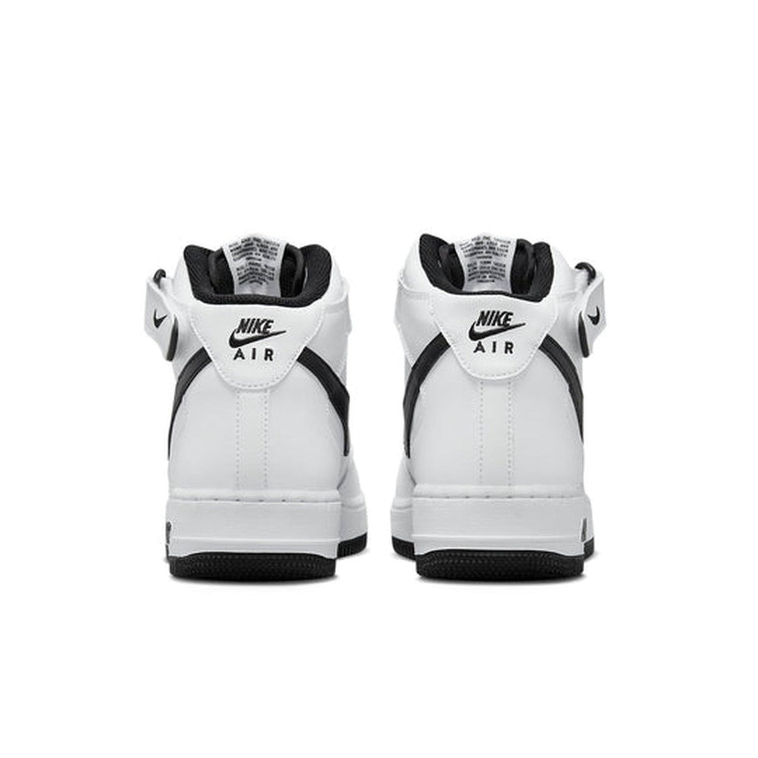 Nike Air Force 1 Mid '07 'White Black'- Streetwear Fashion - helmiss.com