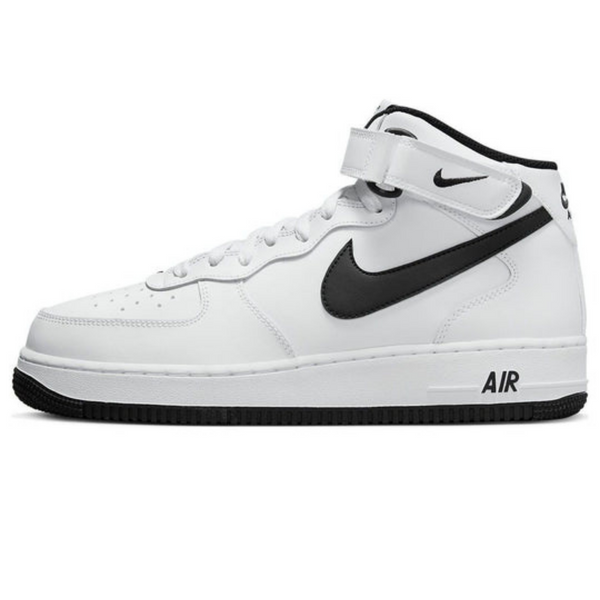 Nike Air Force 1 Mid '07 'White Black'- Streetwear Fashion - helmiss.com