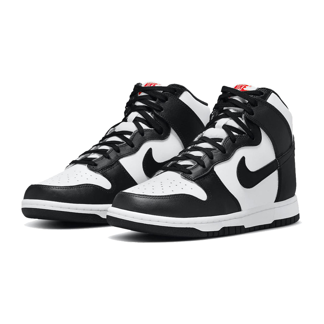 Nike Dunk High GS 'Black White'- Streetwear Fashion - helmiss.com