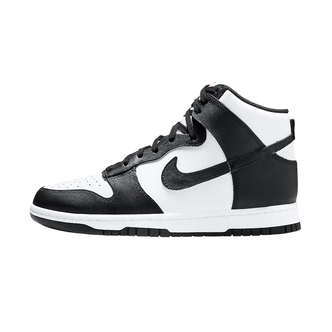 Nike Dunk High GS 'Black White'- Streetwear Fashion - helmiss.com