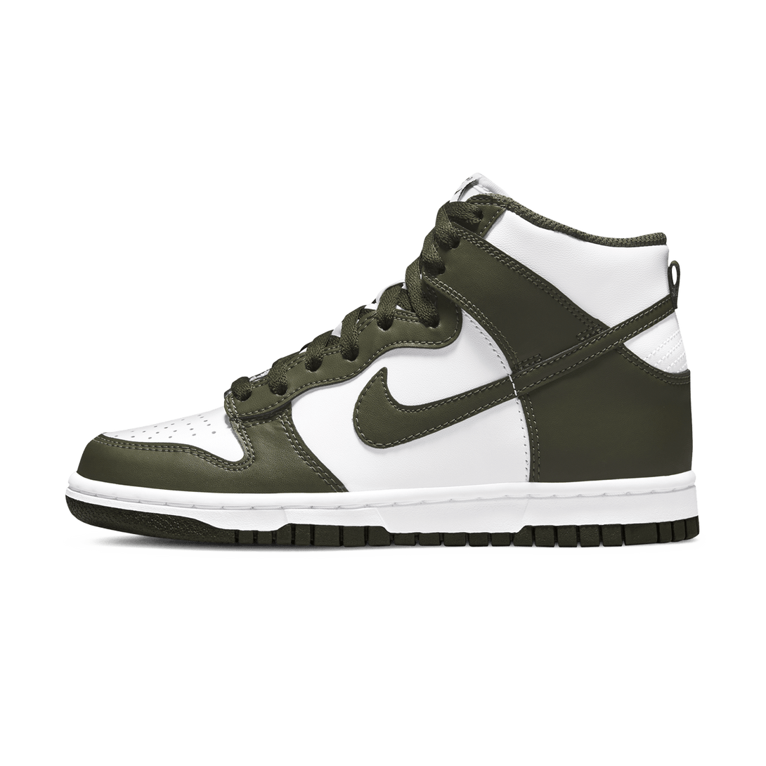 Nike Dunk High GS 'Cargo Khaki'- Streetwear Fashion - helmiss.com