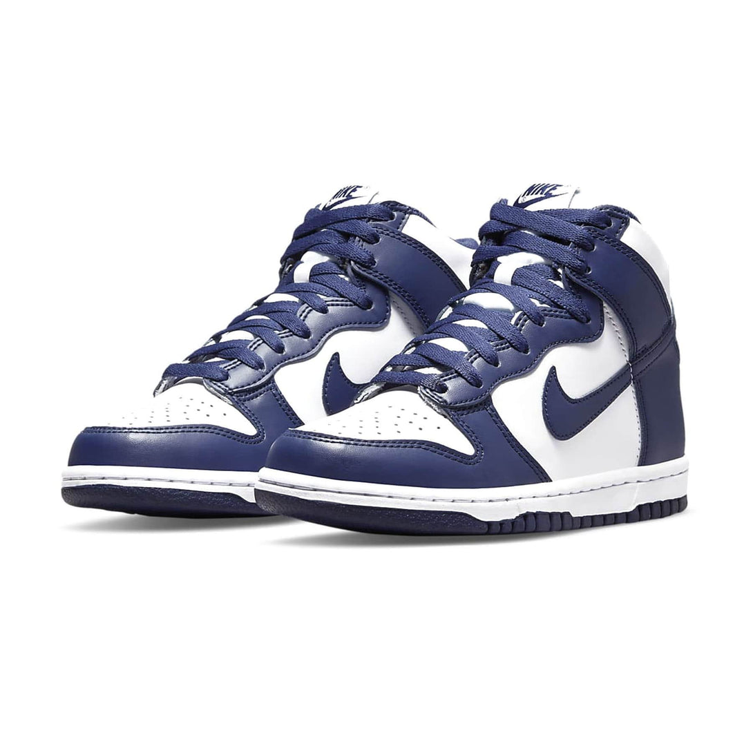 Nike Dunk High GS 'Midnight Navy'- Streetwear Fashion - helmiss.com