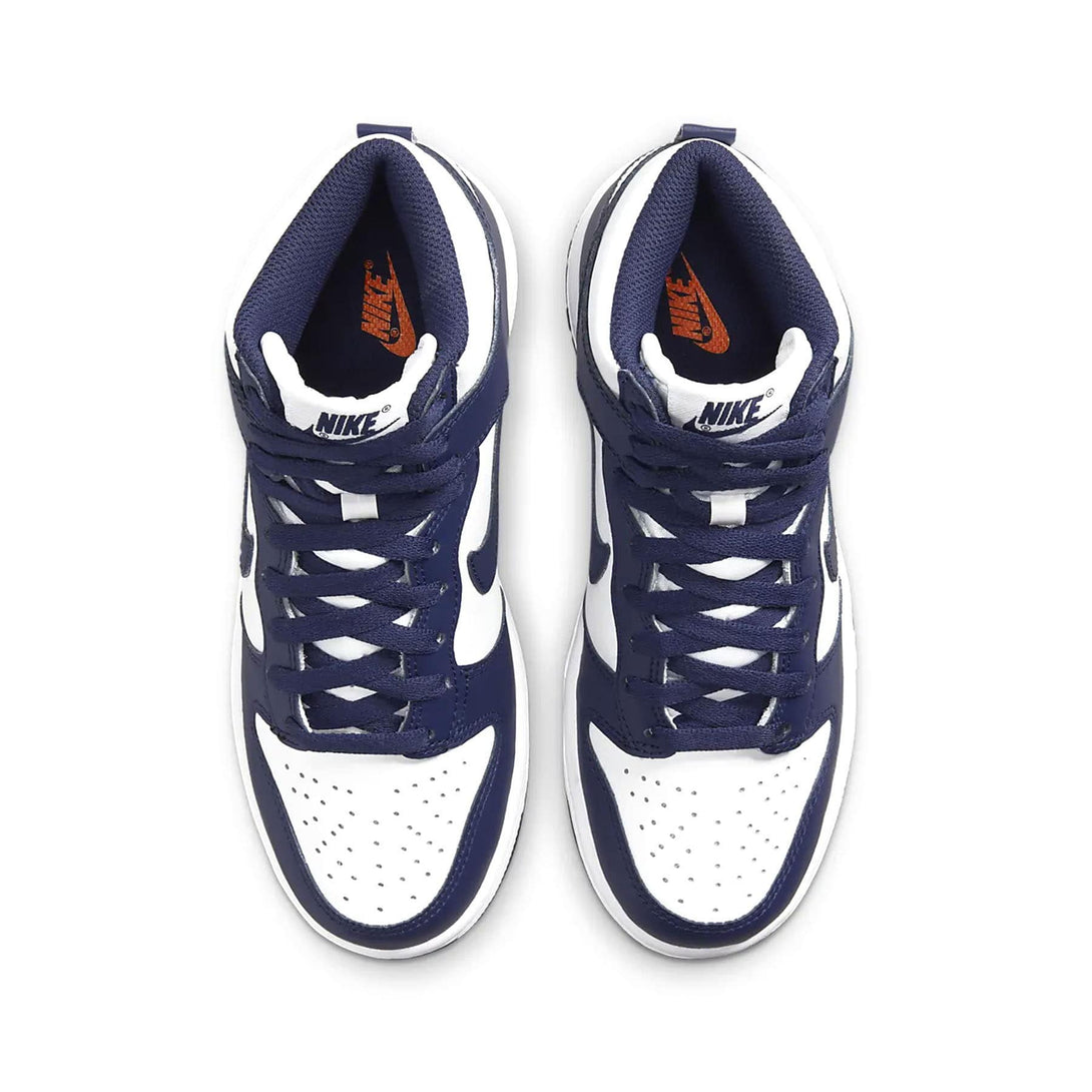 Nike Dunk High GS 'Midnight Navy'- Streetwear Fashion - helmiss.com