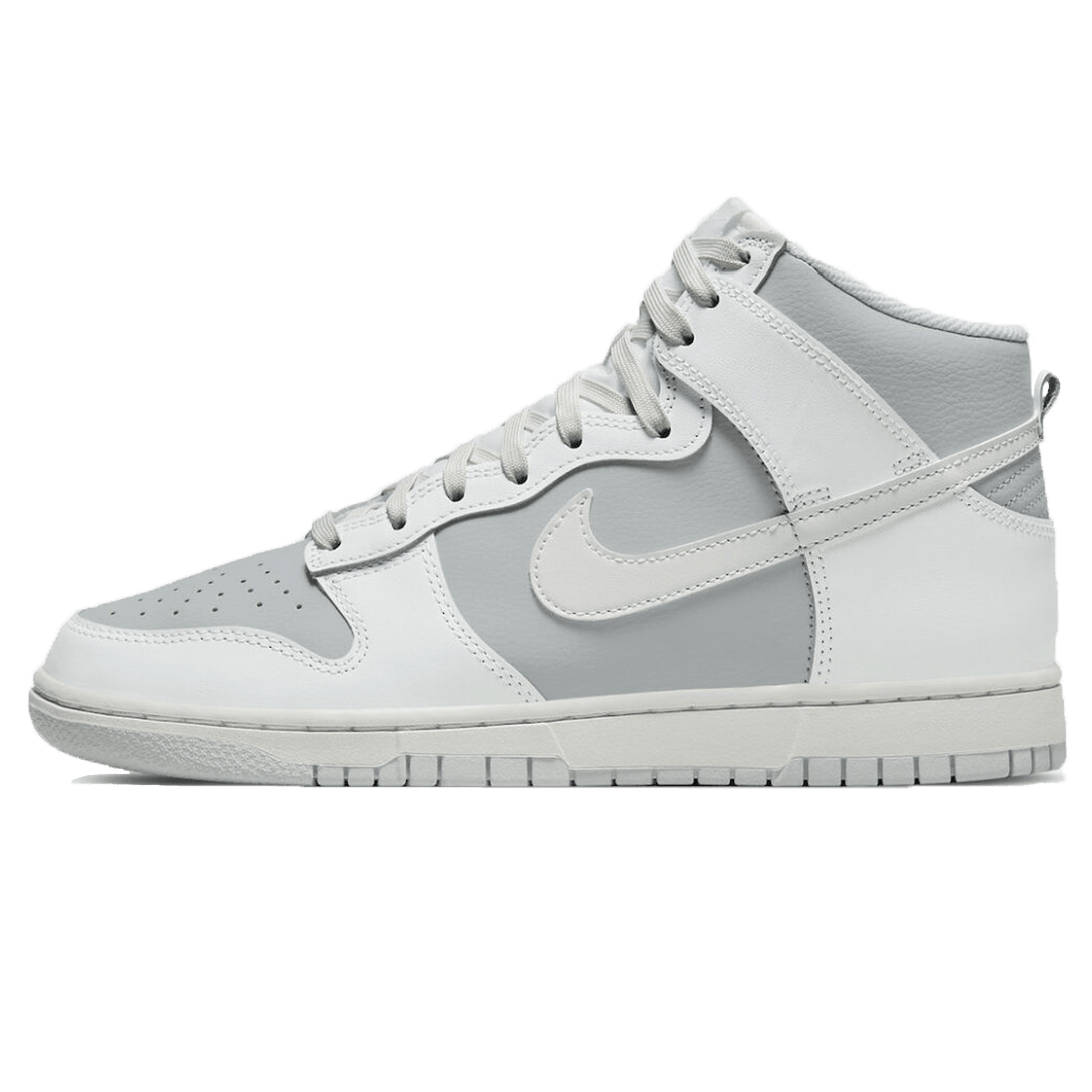 Nike Dunk High Grey White- Streetwear Fashion - helmiss.com