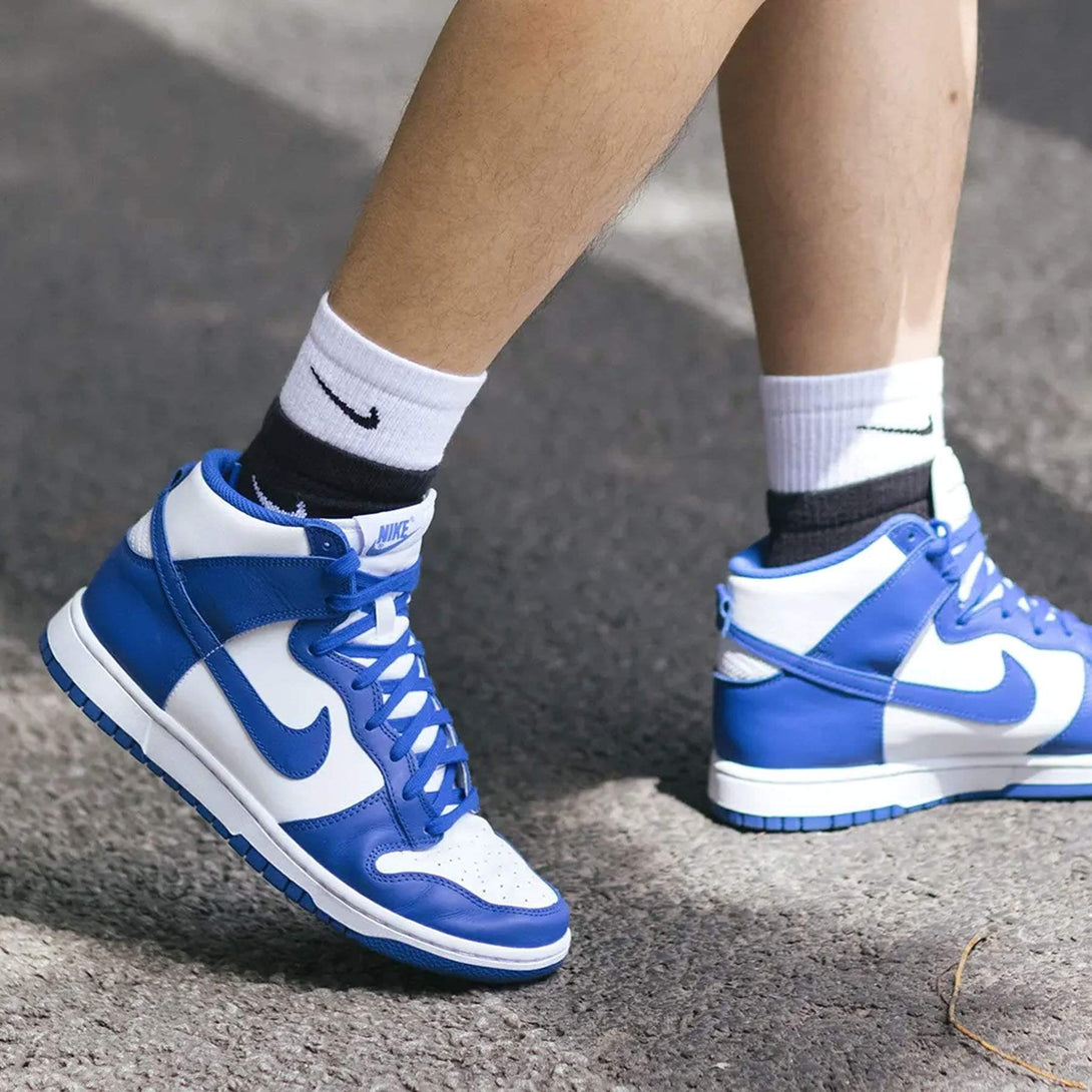 Nike Dunk High 'Kentucky' 2021- Streetwear Fashion - helmiss.com