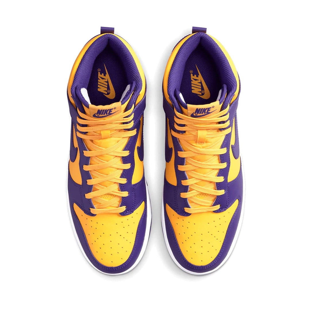 Nike Dunk High 'Lakers'- Streetwear Fashion - helmiss.com