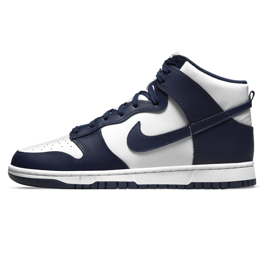 Nike Dunk High 'Midnight Navy'- Streetwear Fashion - helmiss.com