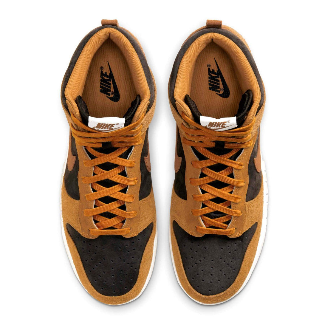 Nike Dunk High Premium 'Dark Russet'- Streetwear Fashion - helmiss.com