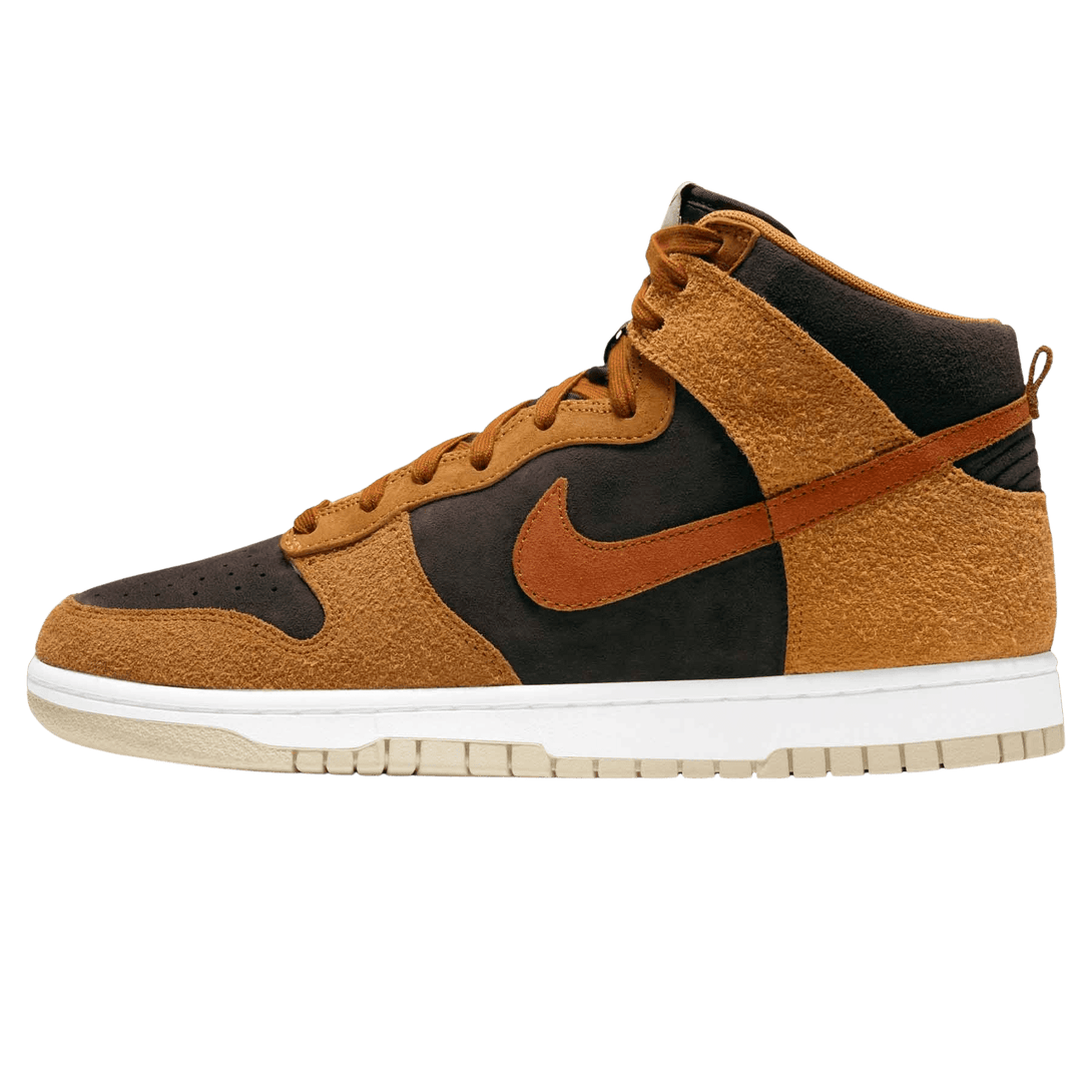 Nike Dunk High Premium 'Dark Russet'- Streetwear Fashion - helmiss.com