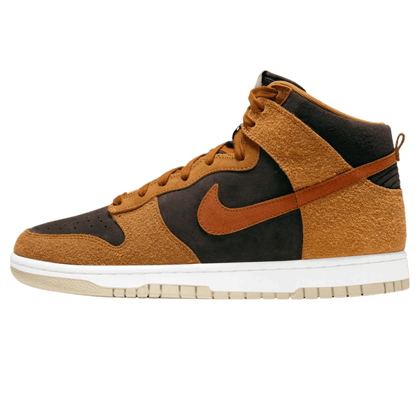 Nike Dunk High Premium 'Dark Russet'- Streetwear Fashion - helmiss.com