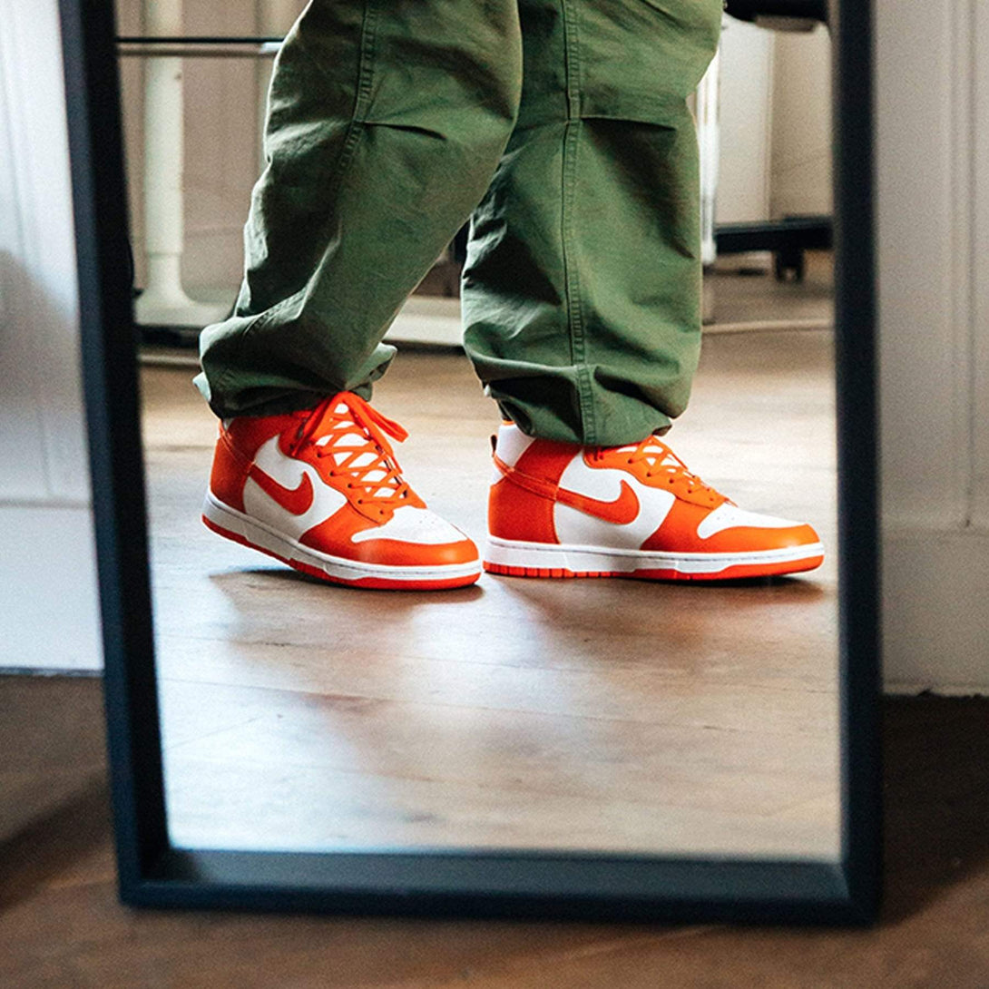 Nike Dunk High SP 'Syracuse' 2021- Streetwear Fashion - helmiss.com