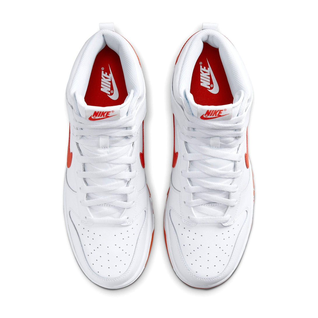 Nike Dunk High 'White Picante Red'- Streetwear Fashion - helmiss.com