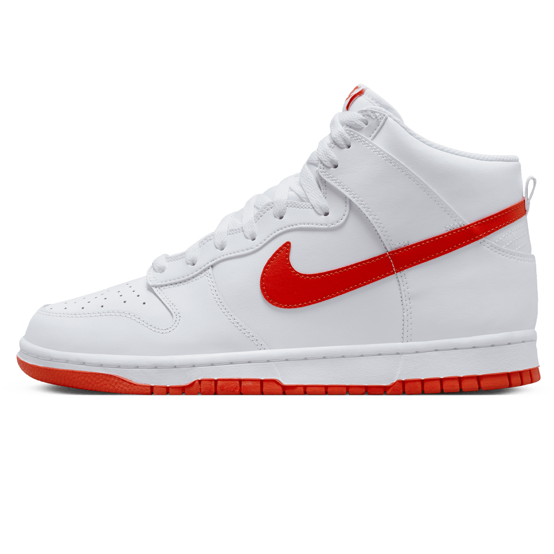 Nike Dunk High 'White Picante Red'- Streetwear Fashion - helmiss.com