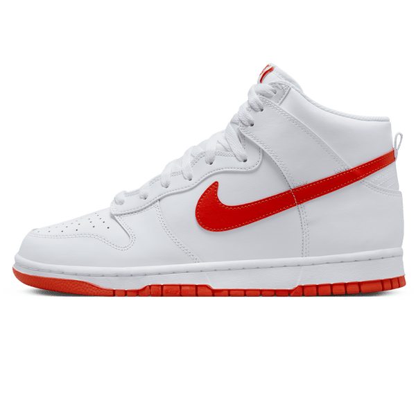 Nike Dunk High 'White Picante Red'- Streetwear Fashion - helmiss.com