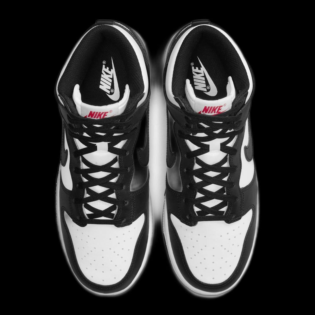 Nike Dunk High Wmns 'Black White'- Streetwear Fashion - helmiss.com