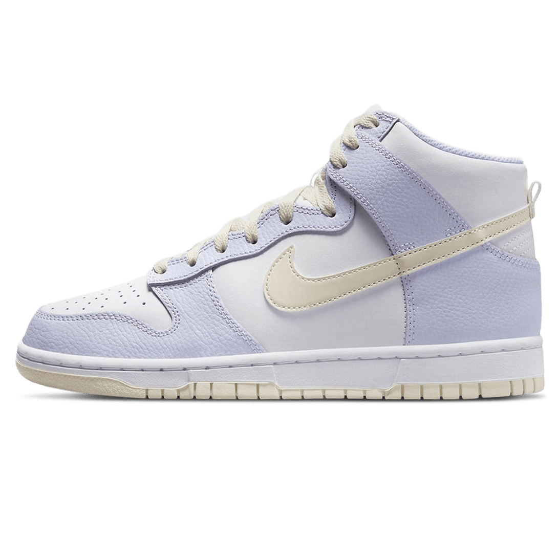 Nike Dunk High Wmns 'Coconut Milk Oxygen Purple'- Streetwear Fashion - helmiss.com