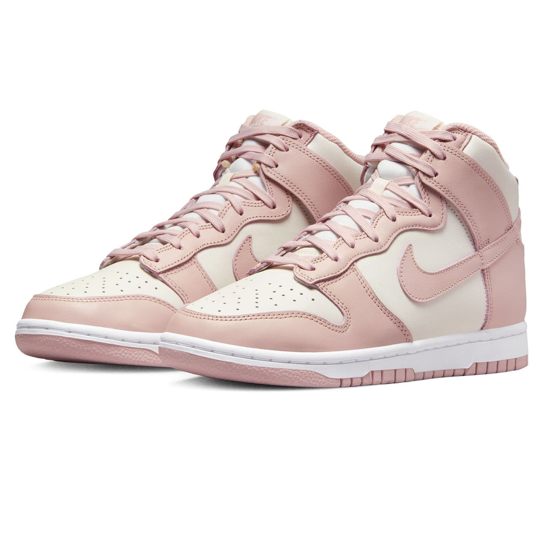 Nike Dunk High Wmns 'Pink Oxford'- Streetwear Fashion - helmiss.com