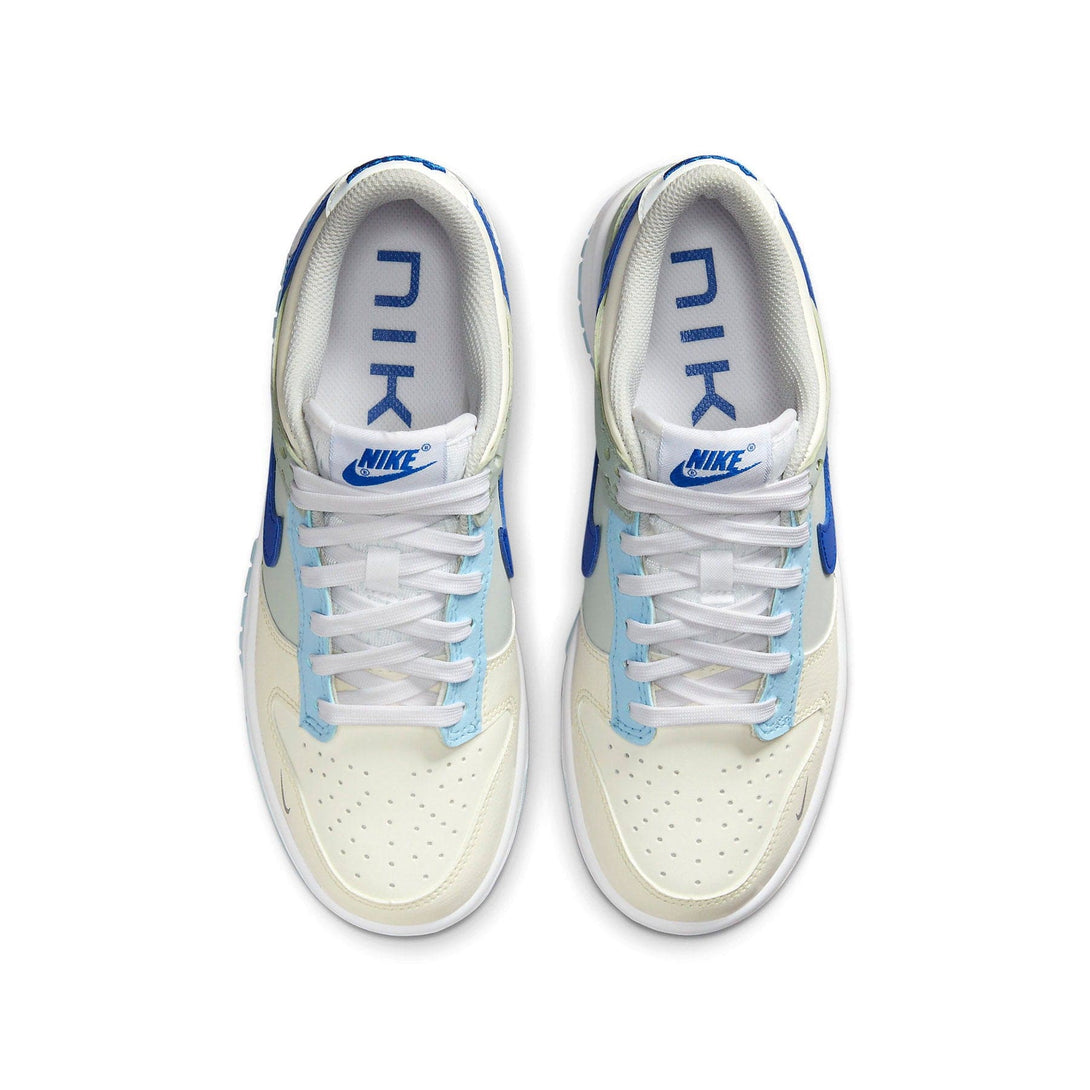 Nike Dunk Low GS 'Just Stitch It - Hyper Royal'- Streetwear Fashion - helmiss.com