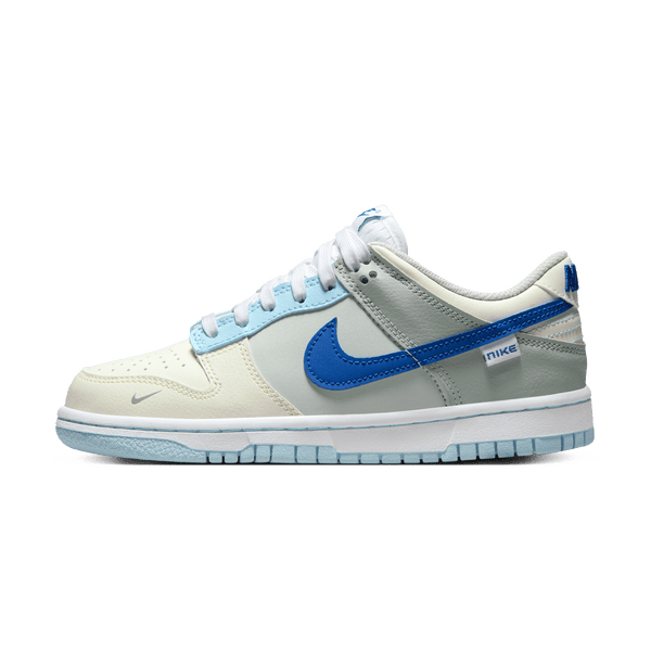 Nike Dunk Low GS 'Just Stitch It - Hyper Royal'- Streetwear Fashion - helmiss.com