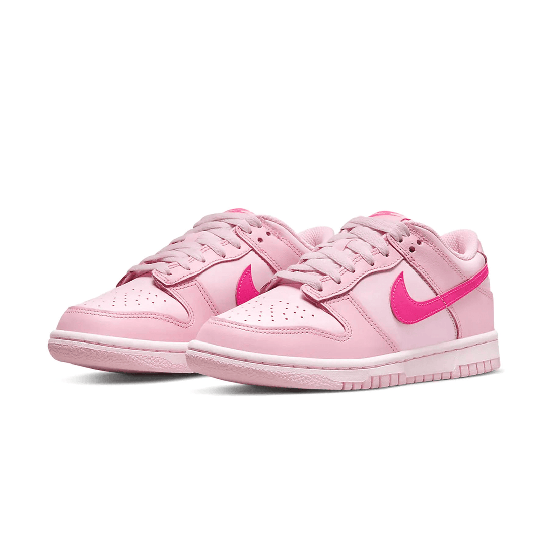 Nike Dunk Low GS 'Triple Pink'- Streetwear Fashion - helmiss.com