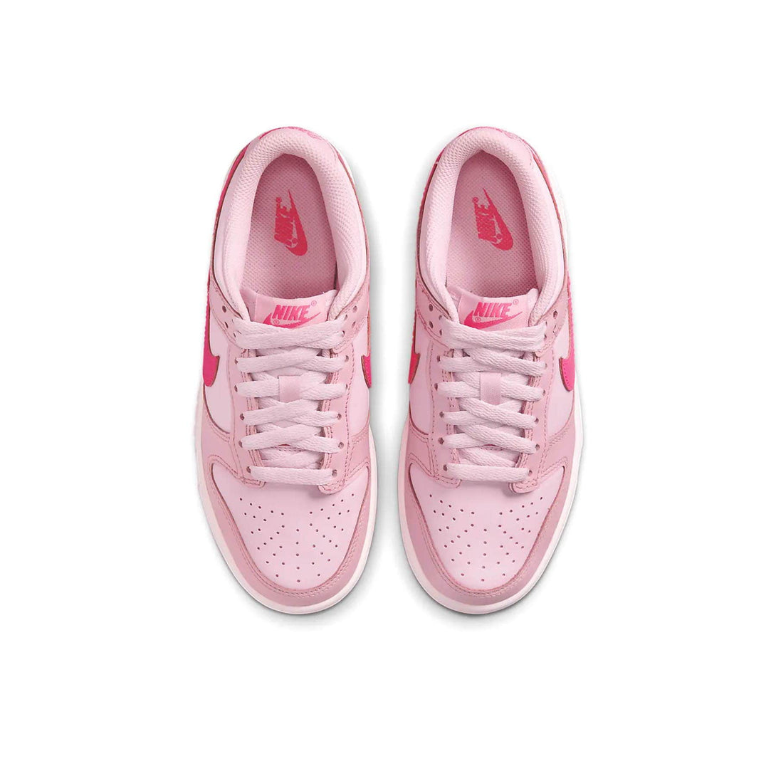 Nike Dunk Low GS 'Triple Pink'- Streetwear Fashion - helmiss.com