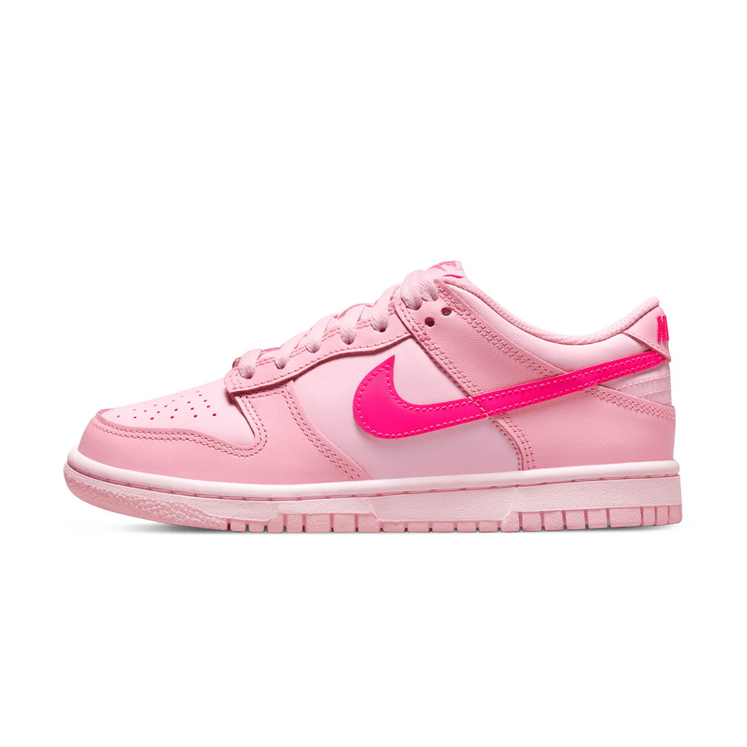 Nike Dunk Low GS 'Triple Pink'- Streetwear Fashion - helmiss.com