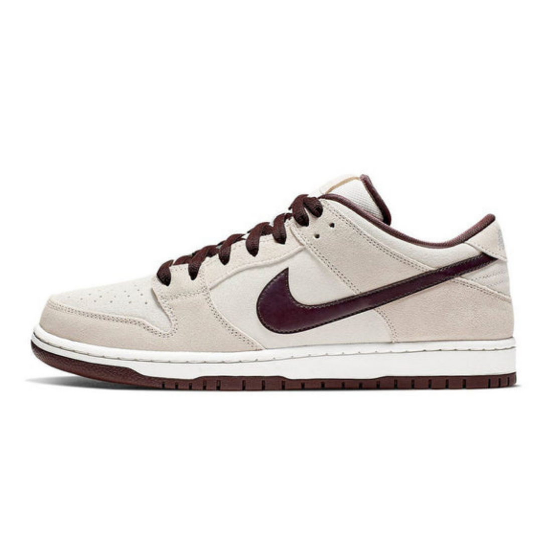 Nike Dunk Low Pro SB 'Desert Sand Mahogany'- Streetwear Fashion - helmiss.com