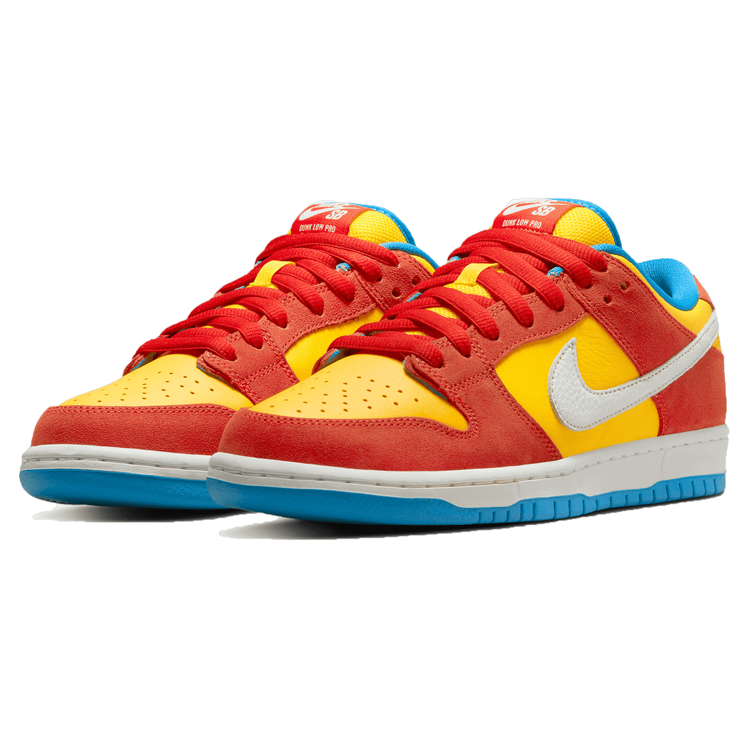 Nike Dunk Low SB 'Bart Simpson'- Streetwear Fashion - helmiss.com