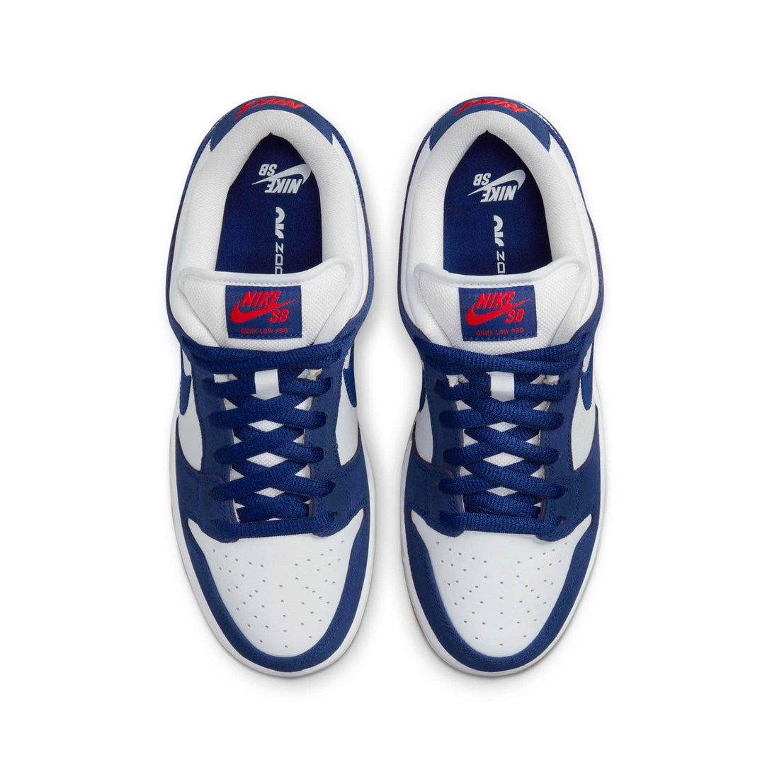 Nike Dunk Low SB 'Los Angeles Dodgers'- Streetwear Fashion - helmiss.com