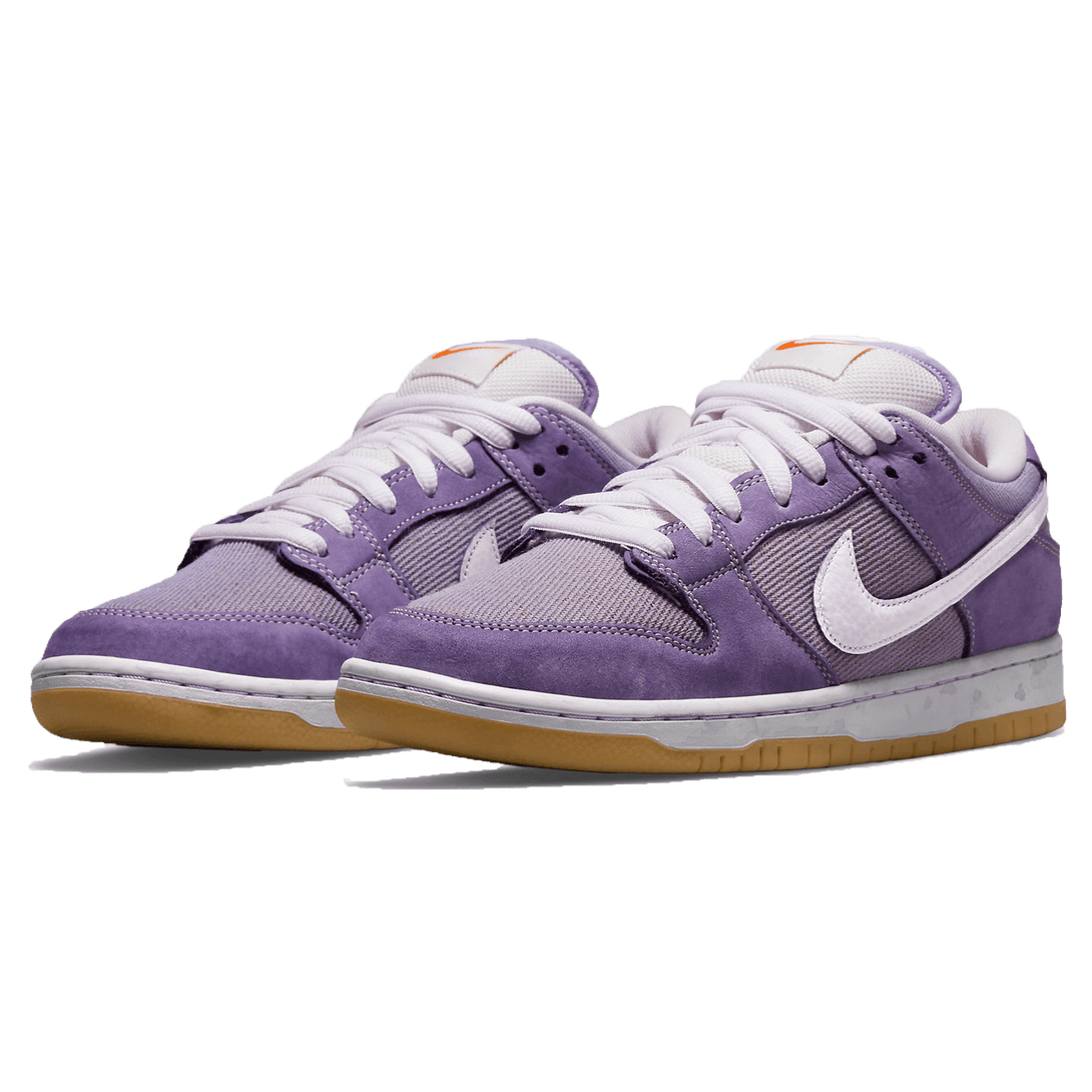 Nike Dunk Low SB 'Unbleached Pack - Lilac'- Streetwear Fashion - helmiss.com