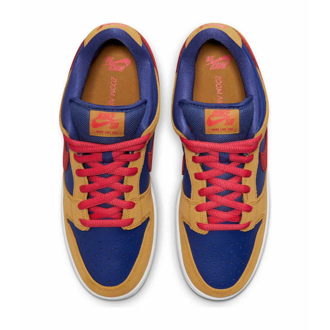 Nike Dunk Low SB 'Wheat Dark Purple'- Streetwear Fashion - helmiss.com