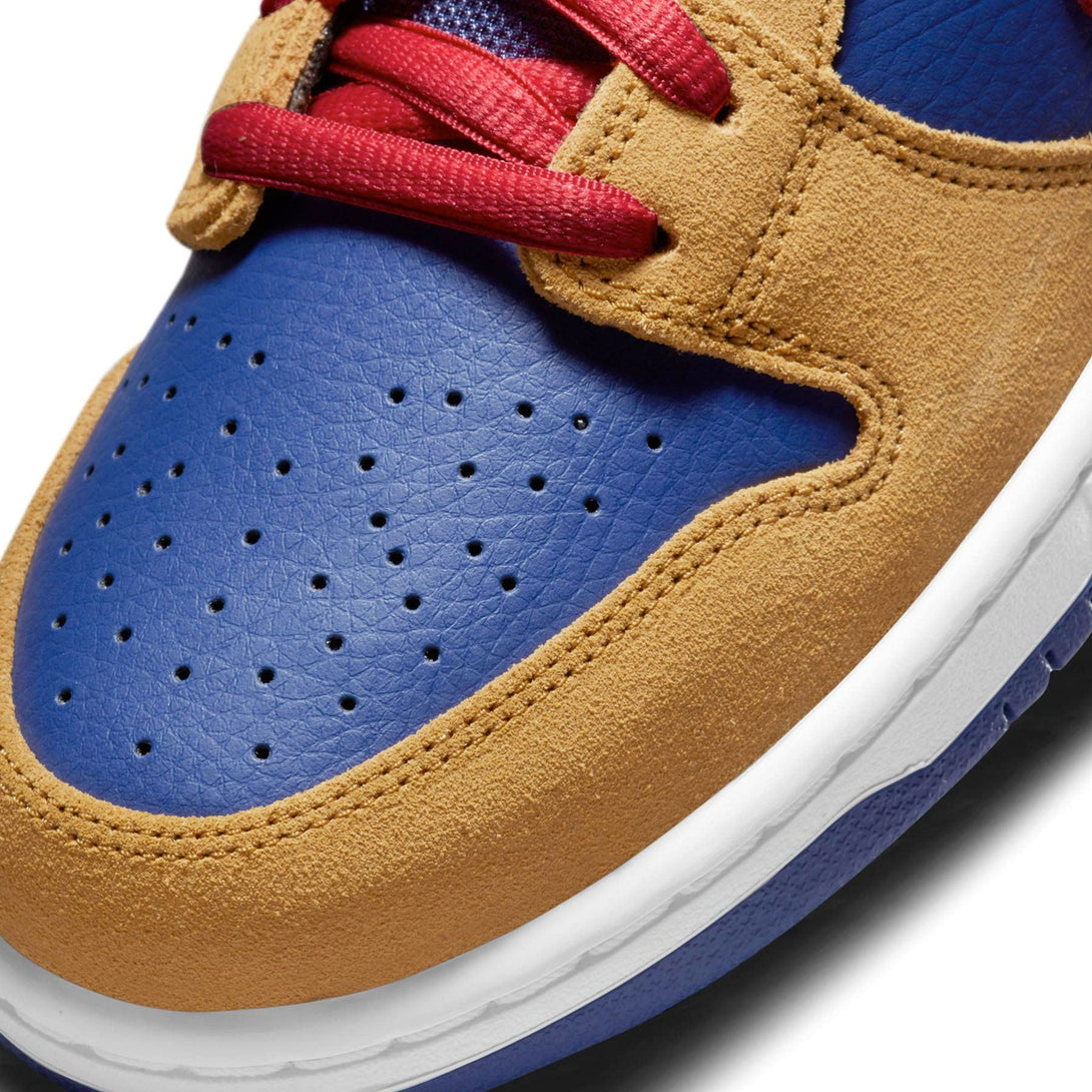 Nike Dunk Low SB 'Wheat Dark Purple'- Streetwear Fashion - helmiss.com