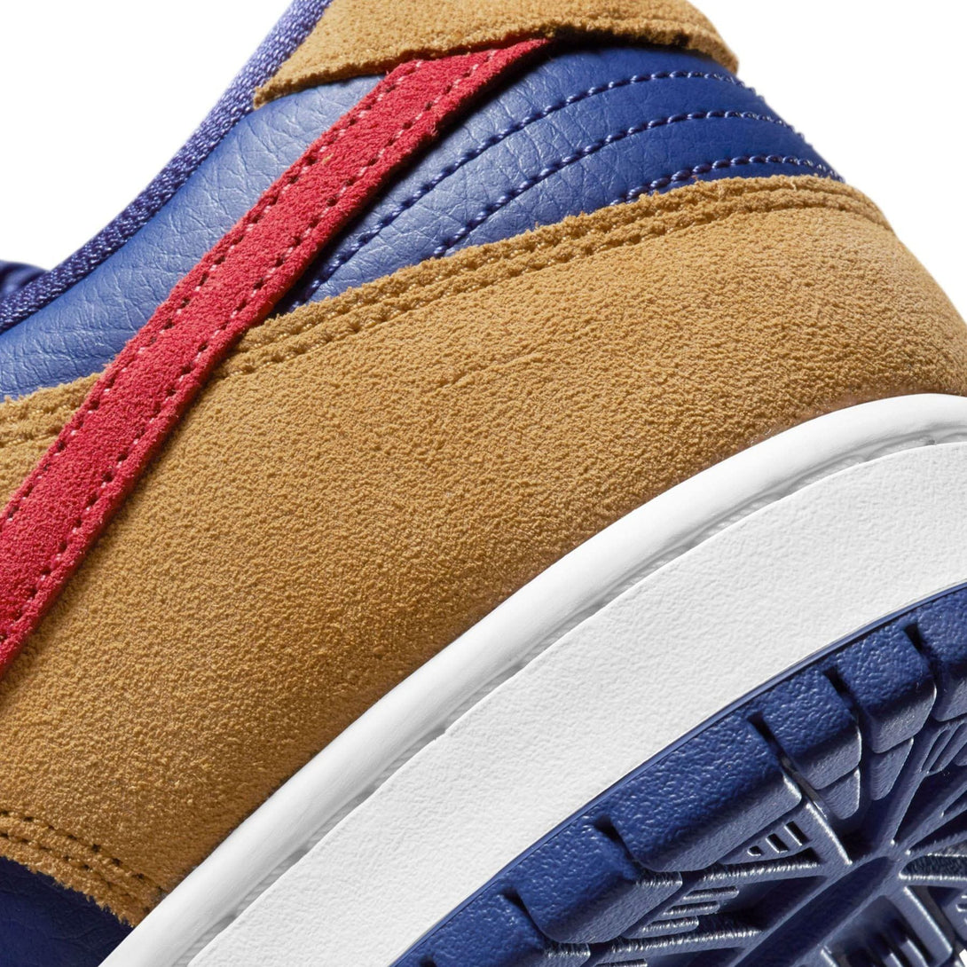 Nike Dunk Low SB 'Wheat Dark Purple'- Streetwear Fashion - helmiss.com