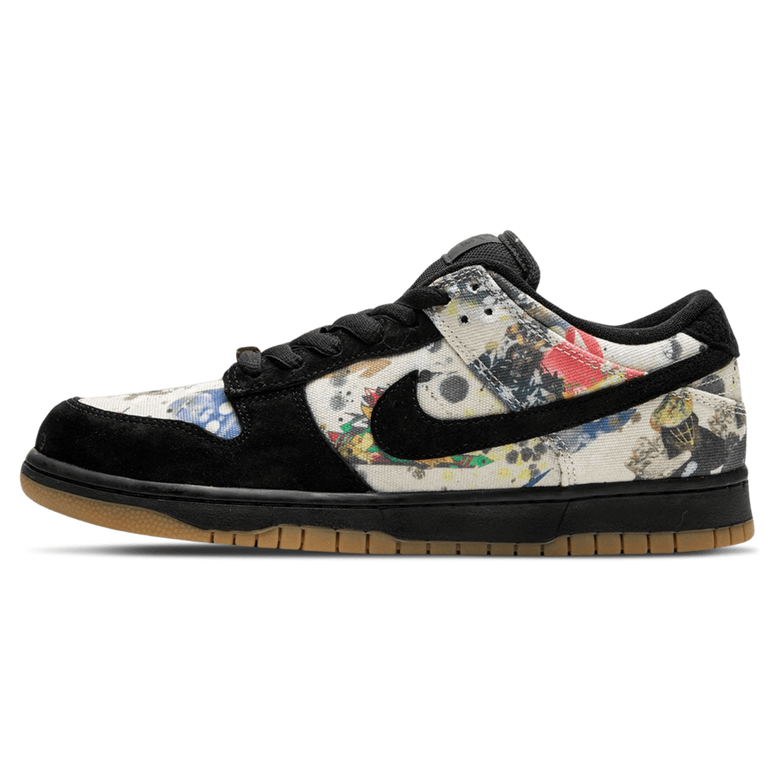 Nike Dunk Low SB x Supreme 'Rammellzee'- Streetwear Fashion - helmiss.com