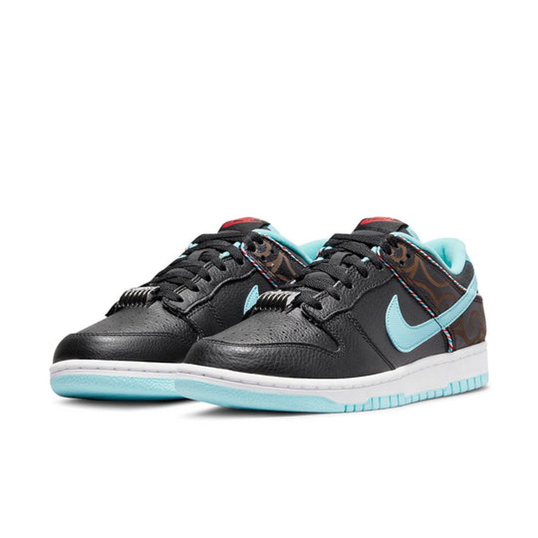 Nike Dunk Low SE 'Barber Shop - Black'- Streetwear Fashion - helmiss.com