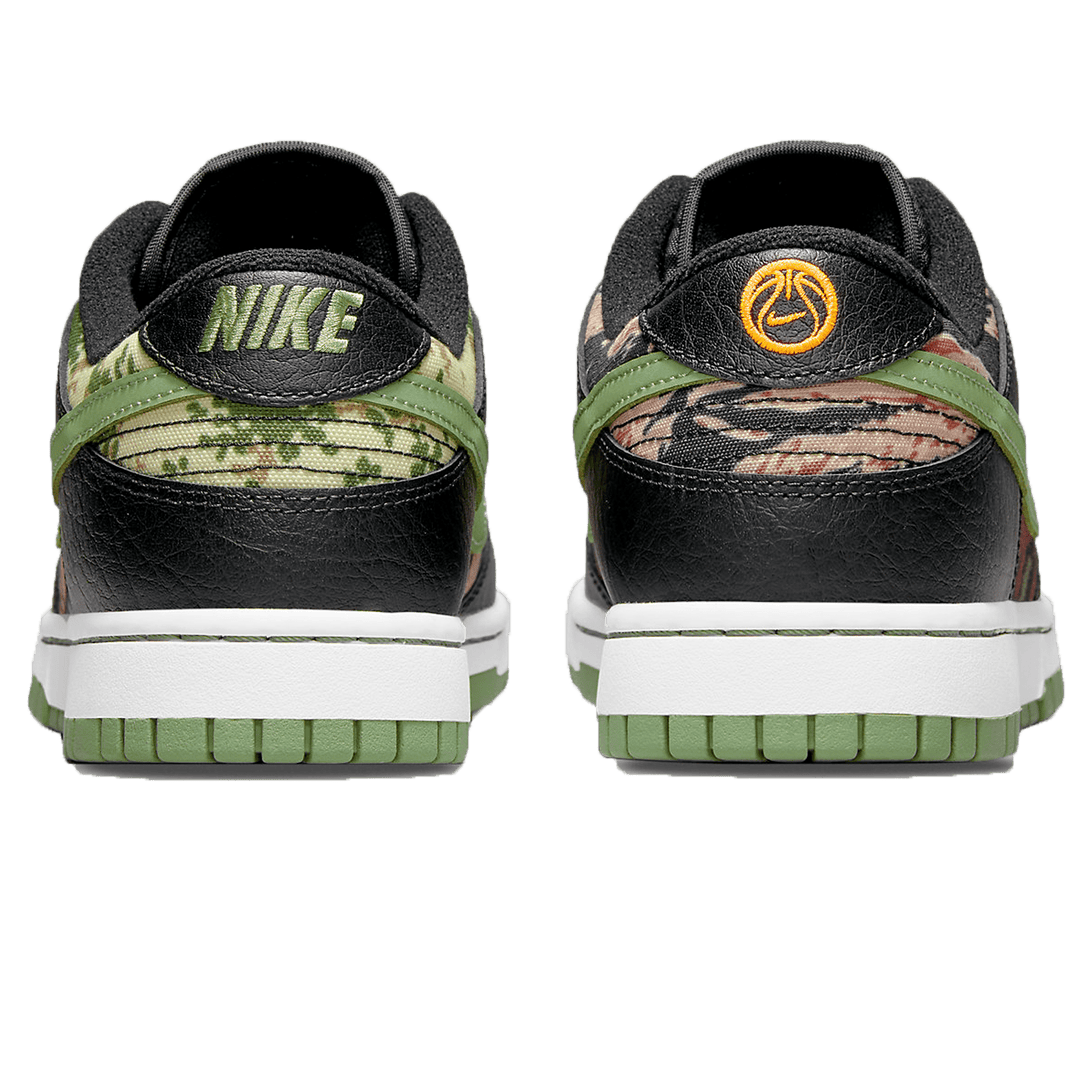 Nike Dunk Low SE 'Black Multi-Camo'- Streetwear Fashion - helmiss.com