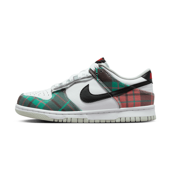 Nike Dunk Low SE GS 'Tartan Plaid'- Streetwear Fashion - helmiss.com