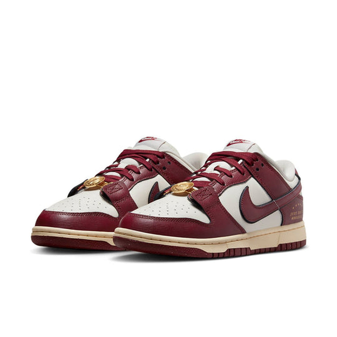 Nike Dunk Low SE 'Just Do It Sail Team Red'- Streetwear Fashion - helmiss.com