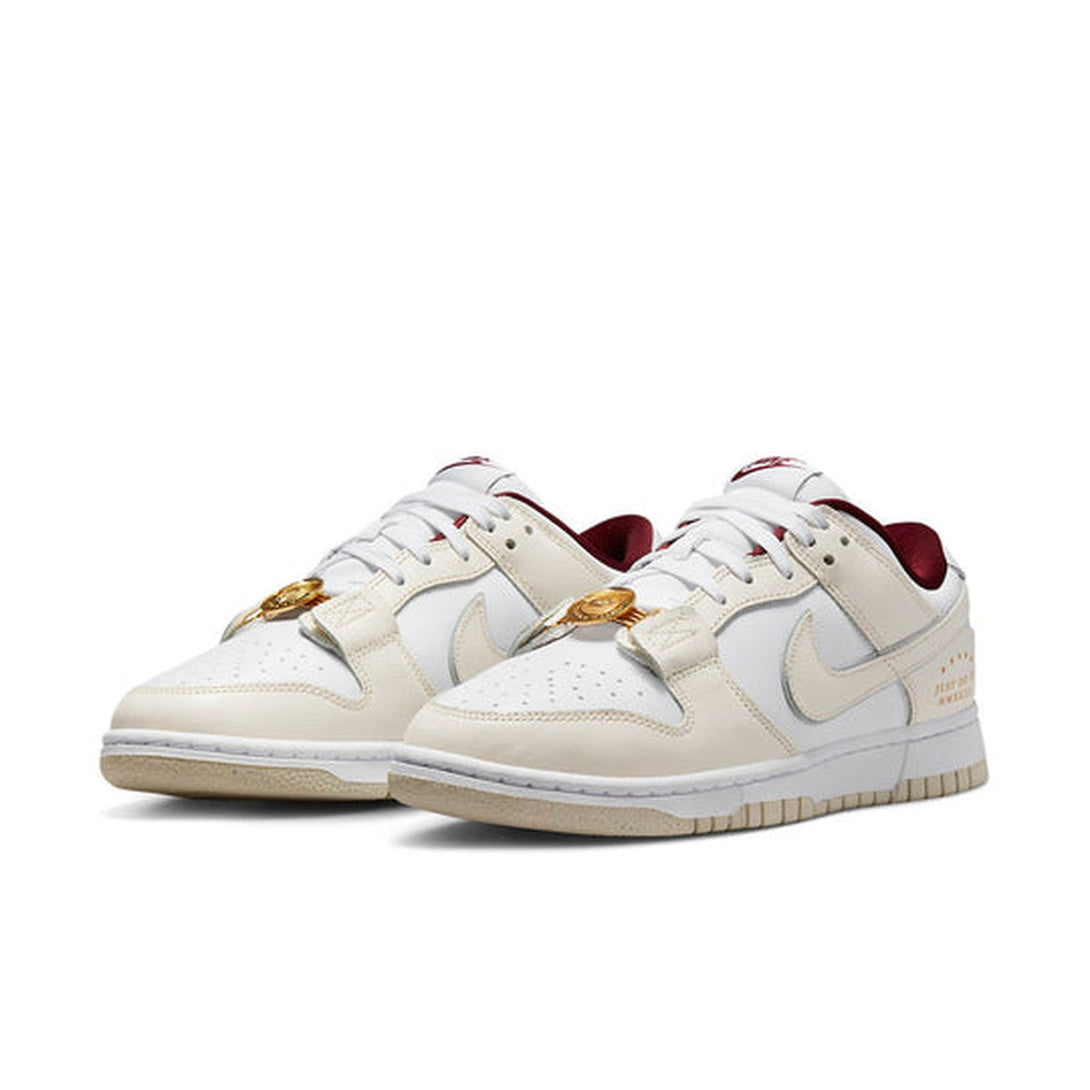 Nike Dunk Low SE Just Do It 'White Phantom'- Streetwear Fashion - helmiss.com